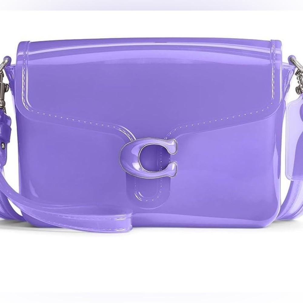 Like new Coach Jelly Tabby purple